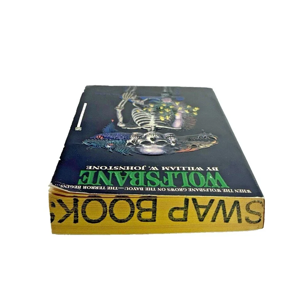Wolfsbane by William W. Johnstone Vintage 1987 Zebra Books Paperback Unread